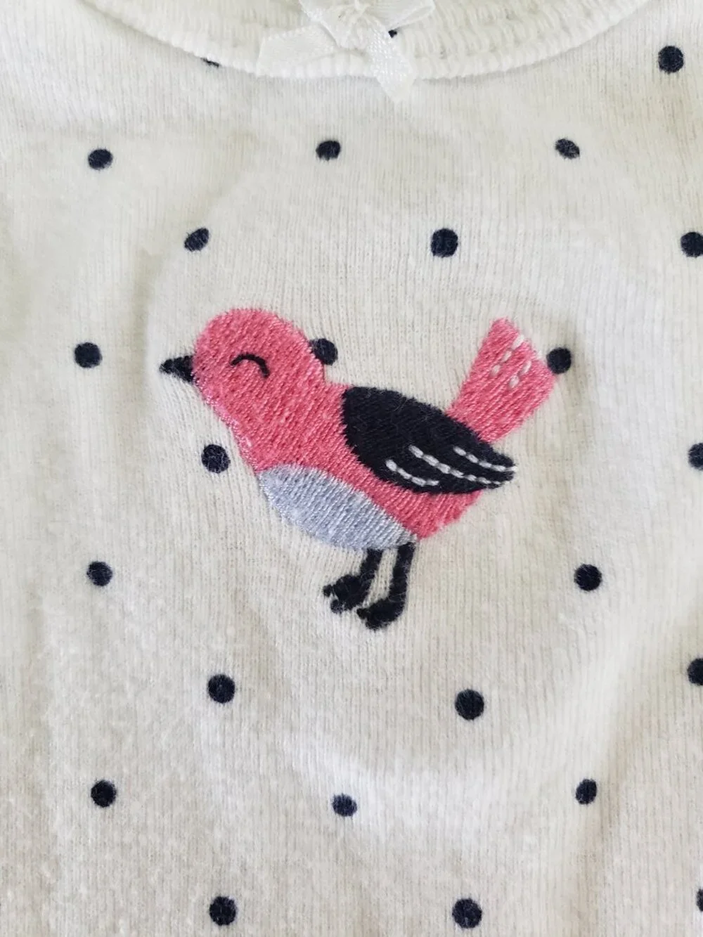 Carter's Baby Bird Onesie Size 9M